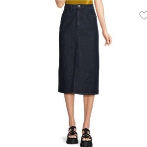 Weworewhat denim skirt